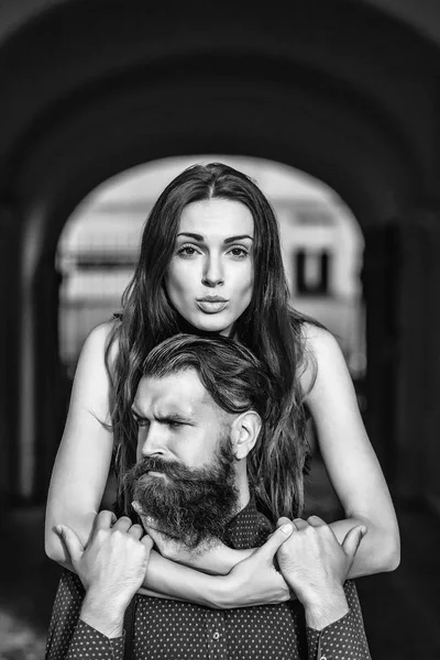 İki aşık. genç şık çift