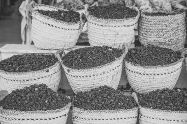 Baharat. Hibiscus kuru ot satış.