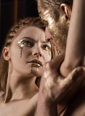 Kozmetik makyaj ve cesedi sanata. Kozmetik ve cilt bakım kavramı.