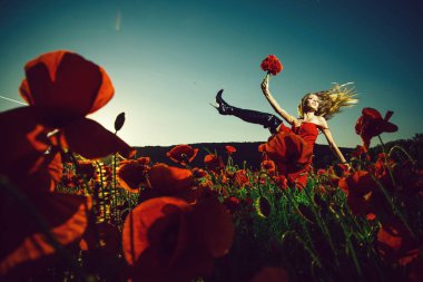 uyuşturucu ve sevgi zehirlenme, haşhaş tohumu alanında kadın