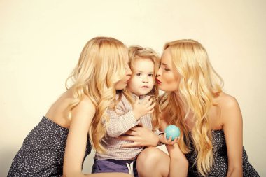 Anne ve oğlu, mutluluk.