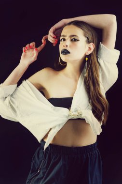 Güzellik salonu ve moda.