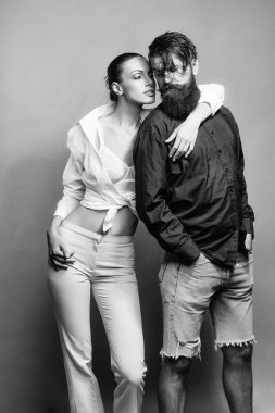 Genç şık çift Studio