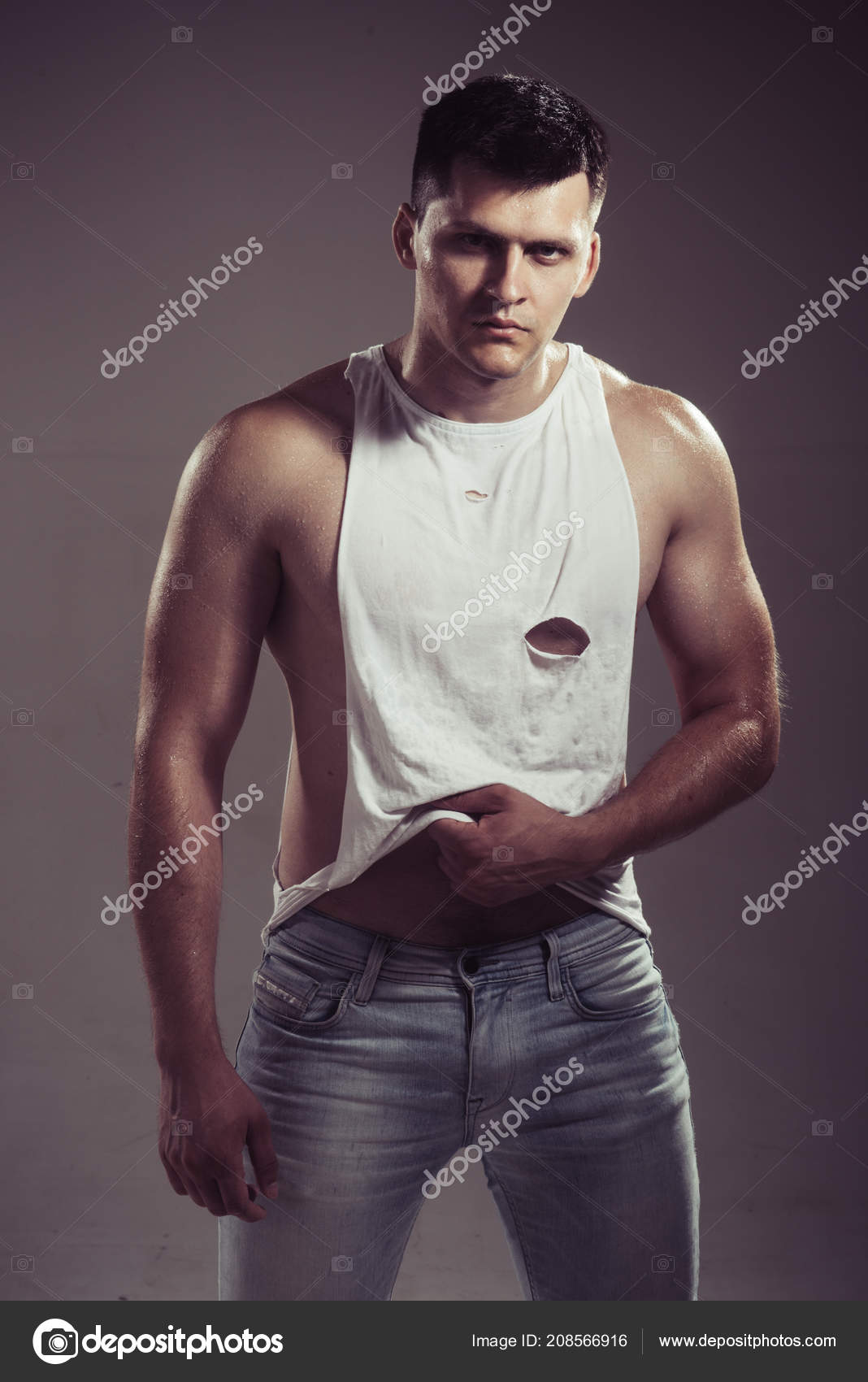 Debardeur sexy homme hotsell