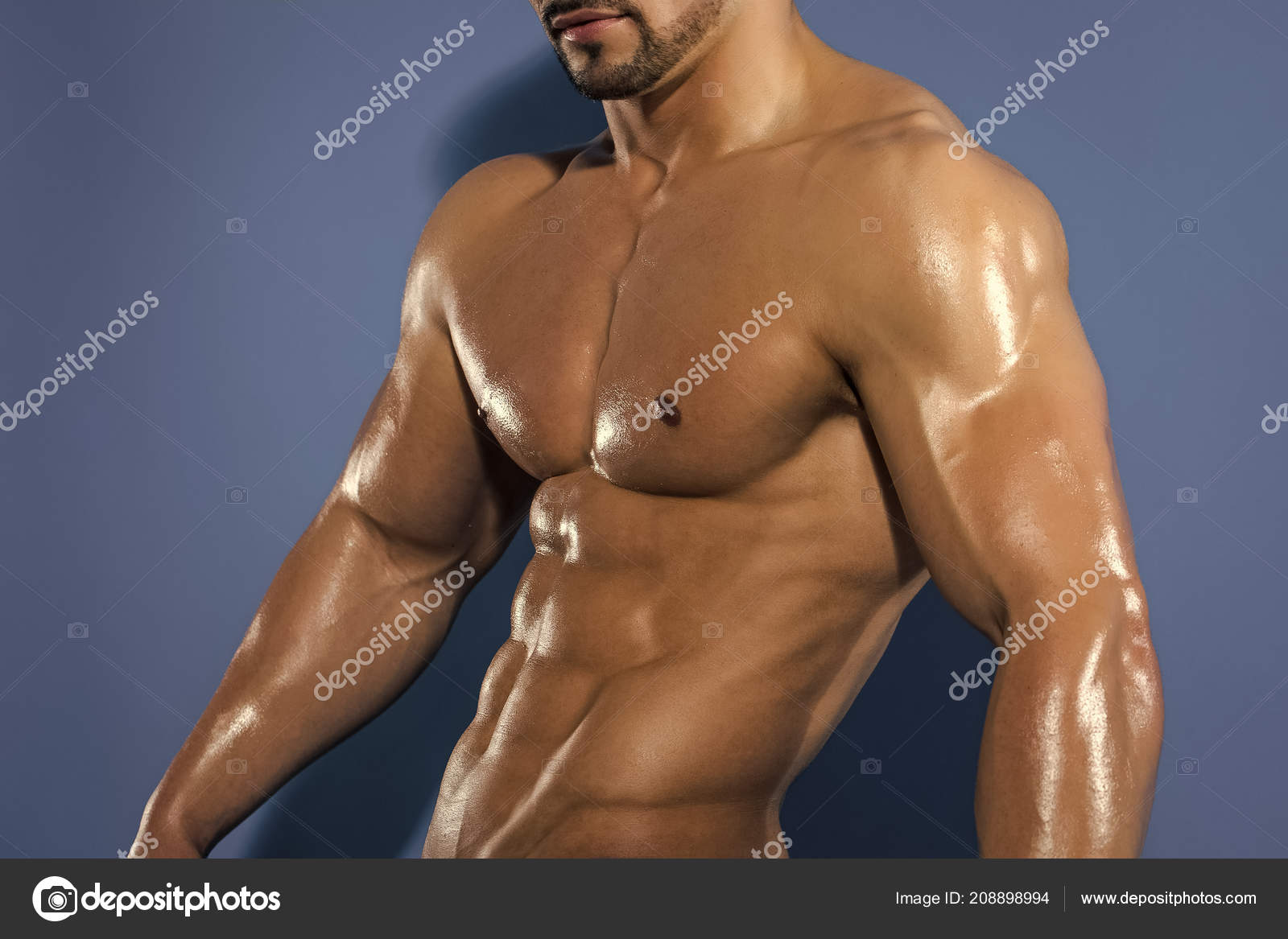 Man With Muscular Wet Body And Torso Stock Photo Image By C Tverdohlib Com 894