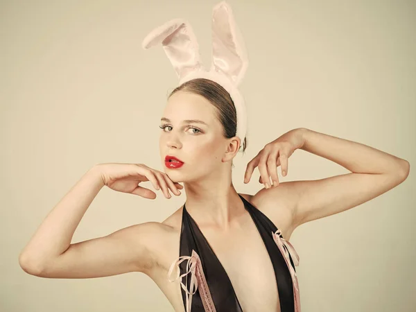 Seksowny króliczek model — Zdjęcie stockowe