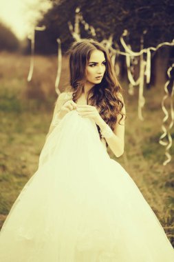 Şehvetli çekici gelin