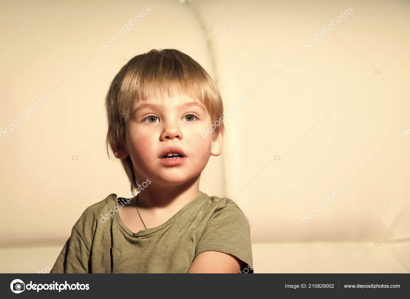 Kid With Blonde Hair Stock Photo C Tverdohlib Com 210829002
