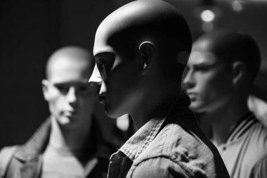 manken insanlar, moda adam siyah arka plan, iş ve pazarlama