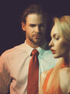 zarif seksi çift portre