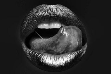 kadın seksi dudaklar