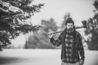 Noel hipster oduncu balta ahşap