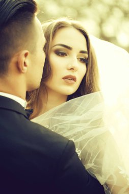 şehvetli Düğün çifti