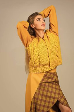 Bak, manken, güzellik, kadın Studio