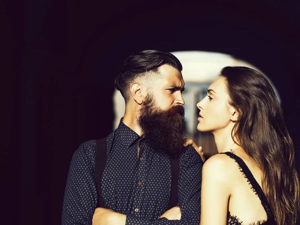 Young stylish couple — Stock Photo, Image