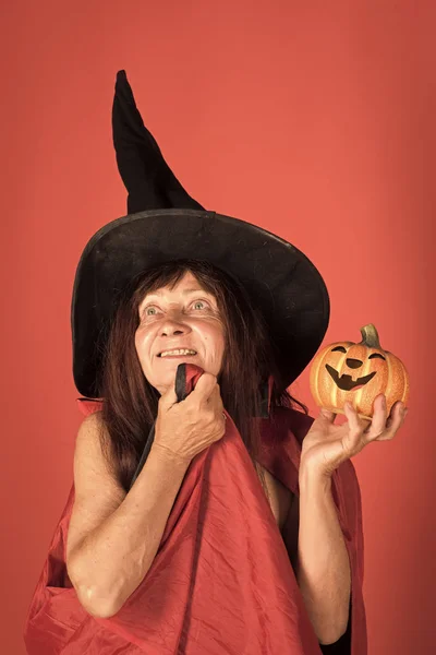 Halloween truc of traktatie — Stockfoto