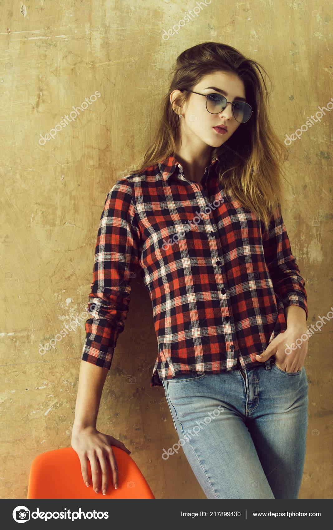 stylish shirt jeans