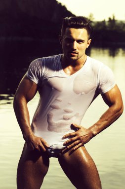 seksi kaslı adam