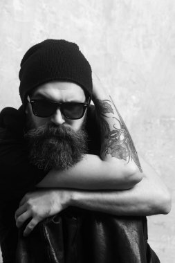 Motorcu moda ve güzellik.