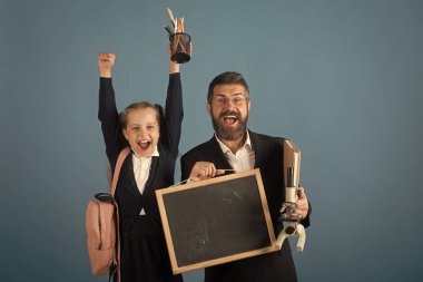 Eğitim ve okul kavramı dön. Öğretmen ve öğrenci