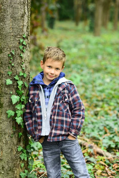 I never get tired of smiling. Smiling happy boy. Little boy smiling in forest. Little child with adorable smile outdoor. Keep smiling Royalty Free Stock Photos