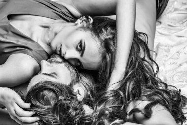 Seksi çift aşık katta