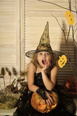 Koca jack o fener ile küçük cadı