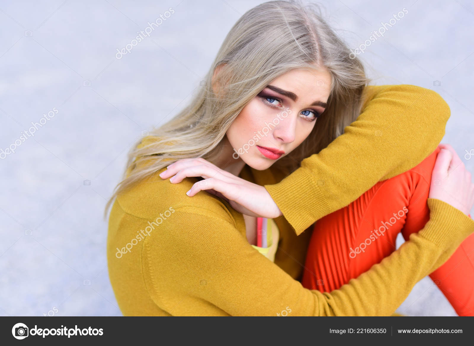 Siesta cabriolet Ende Hipster woman with fashion makeup. Beauty and fashion look of vogue model.  Funky style beauty. Hip hop girl with fashionable hair. woman maintaining  fashion blog. Fashion portrait of woman Stock Photo by ©