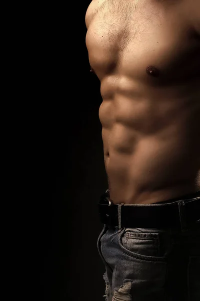 Torso muscular masculino — Foto de Stock