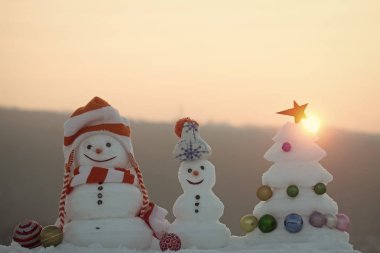 Xmas ağacı star ve topları ile
