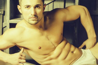 seksi kaslı adam