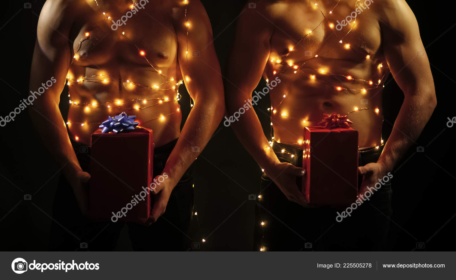 Christmas party and sex games