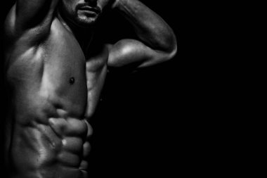 seksi iç çamaşırı pantolon içinde kas vücut adamla gövde