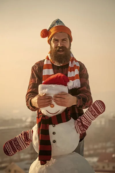 Weihnachten Freizeit und Winter. — Stockfoto