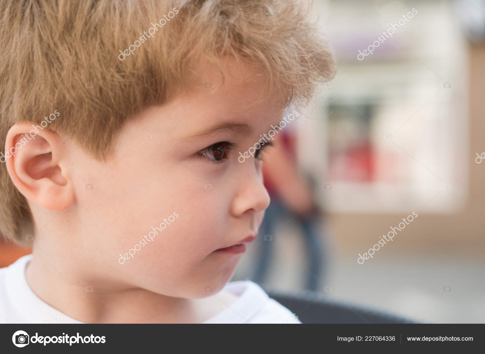 Blonde Hair Is Just Marvelous Little Child With Stylish