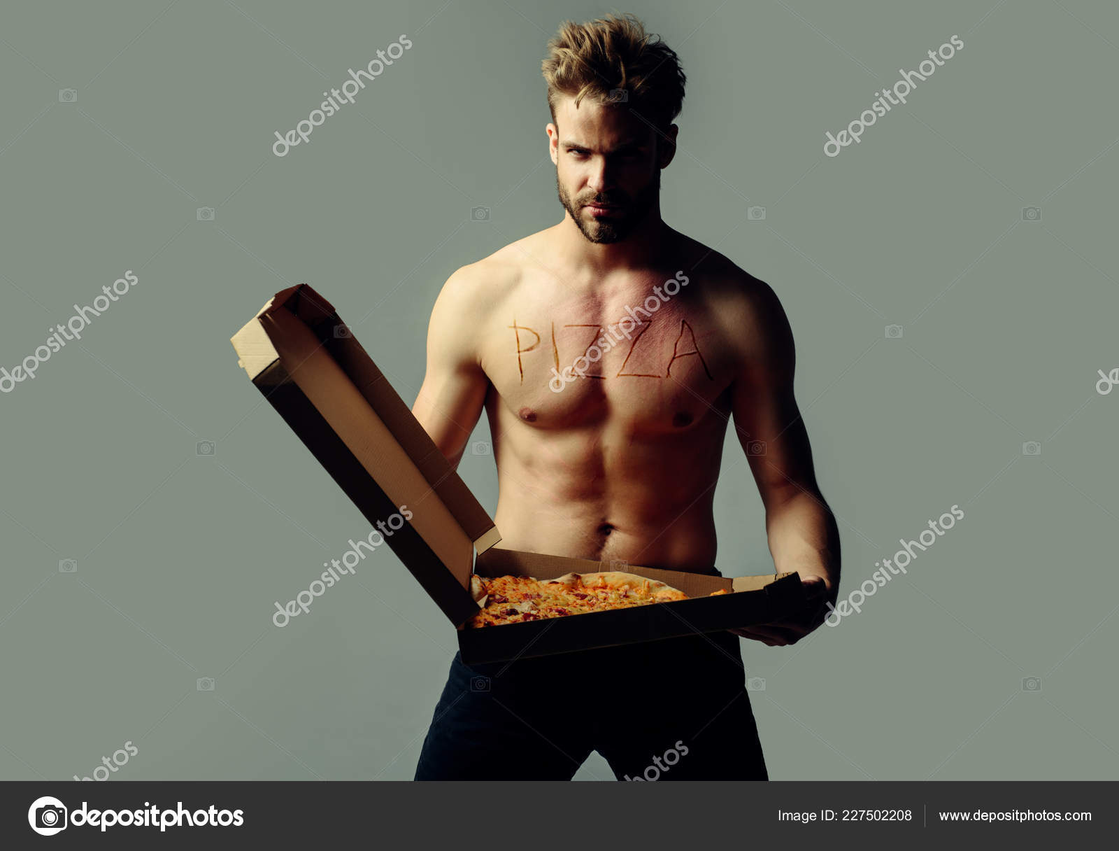 gay pizza delivery Celebrity love island sex