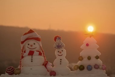 Xmas ağacı star ve topları ile