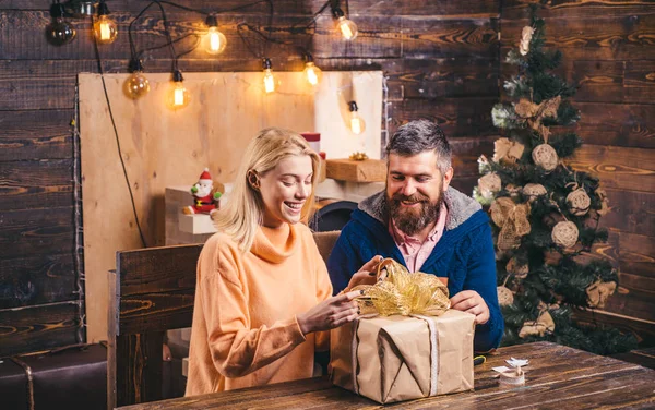 Glamour fest, jul banner. Vi önskar dig en god julgran. Nytt år familj. — Stockfoto