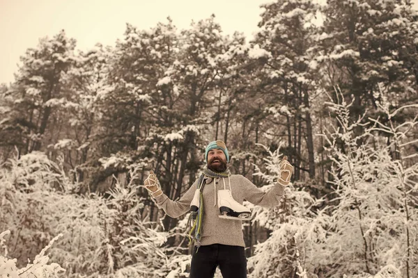 Temperatura, congelamento, frio, queda de neve . — Fotografia de Stock