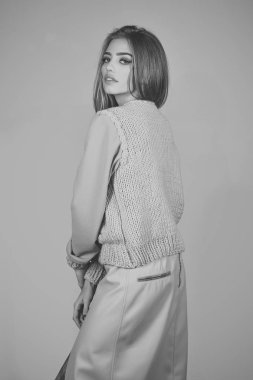 Moda model poz Studio, güzellik.