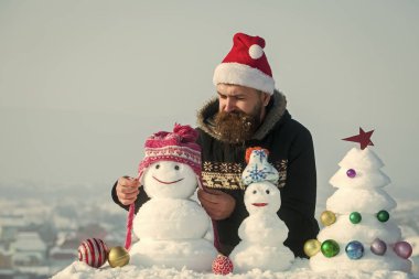 Kış tatilleri kutlama kavramı