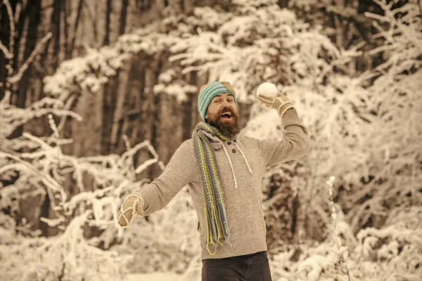 Luta de neve, esporte, descanso — Fotografia de Stock