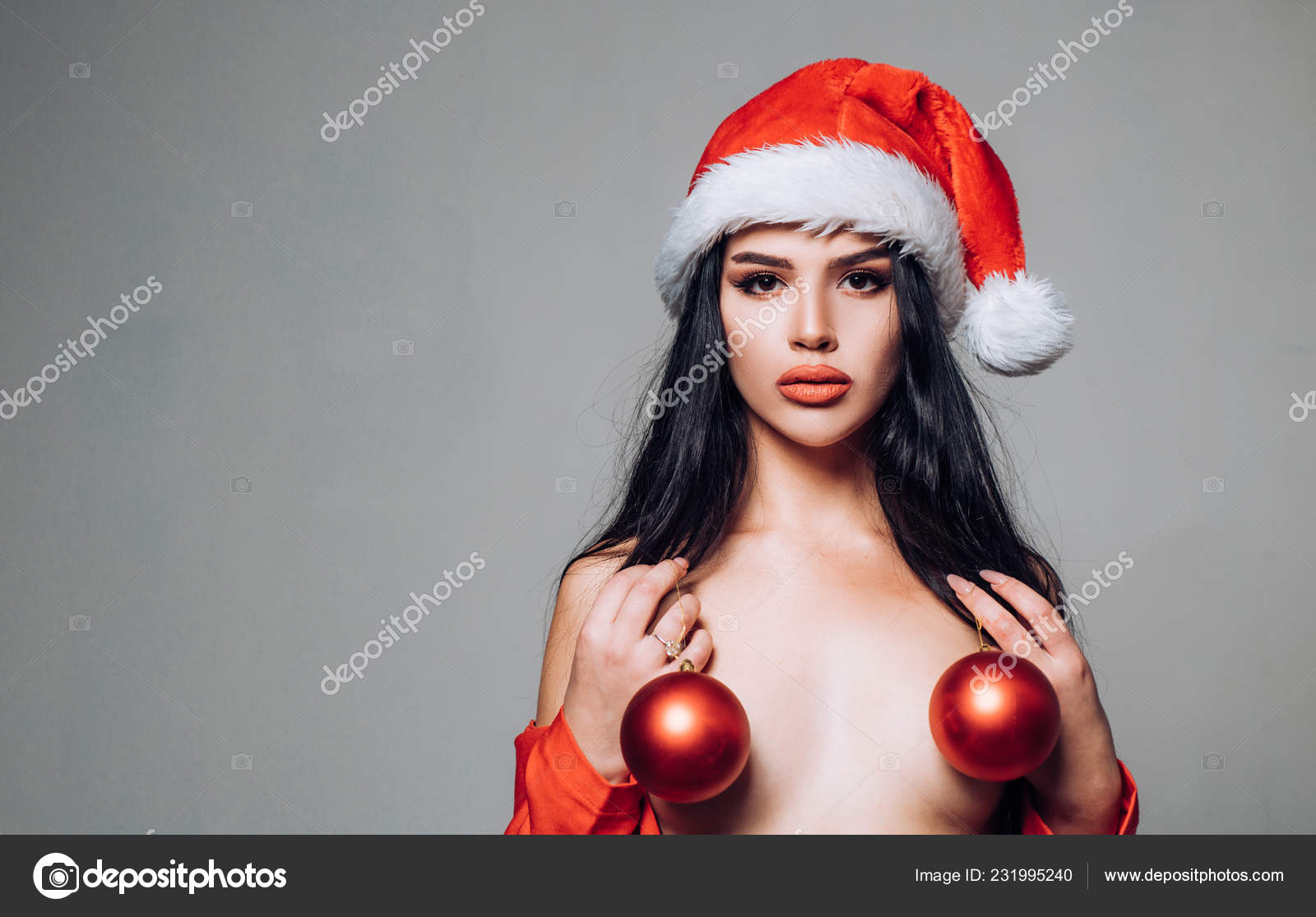 Christmas party tits