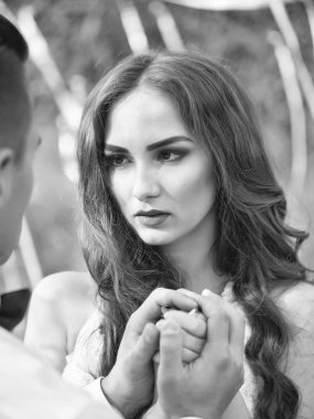 şehvetli Düğün çifti