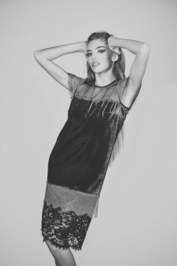 Moda model poz Studio, güzellik.