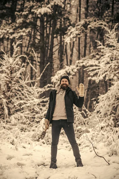 Kamperen, reizen en winter rust. — Stockfoto