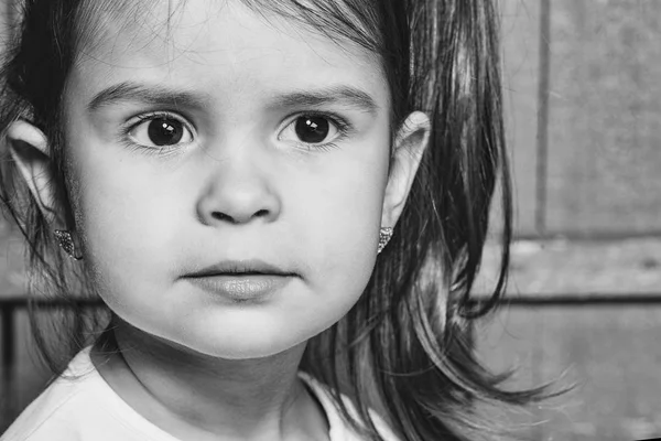 Невеликий дівчинку — стокове фото
