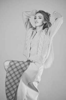 Moda model poz Studio, güzellik.