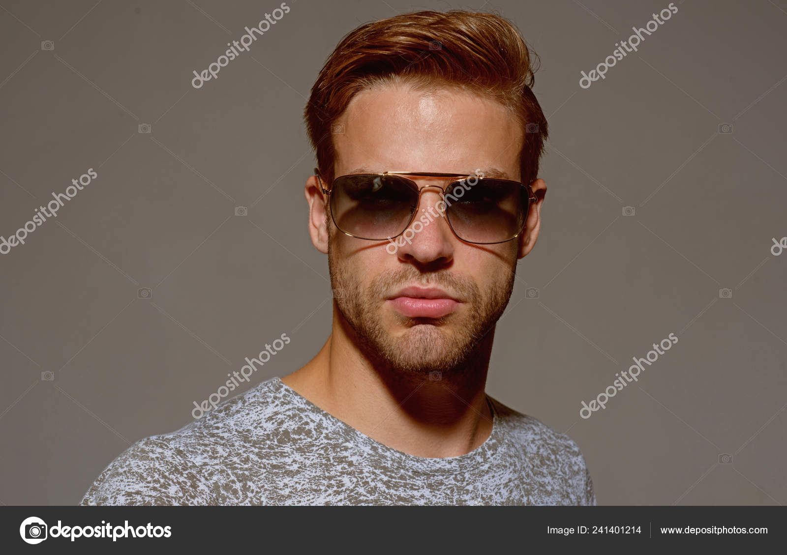 Sun Glasses Male Models With Sunglasses Portrait Of Caucasian