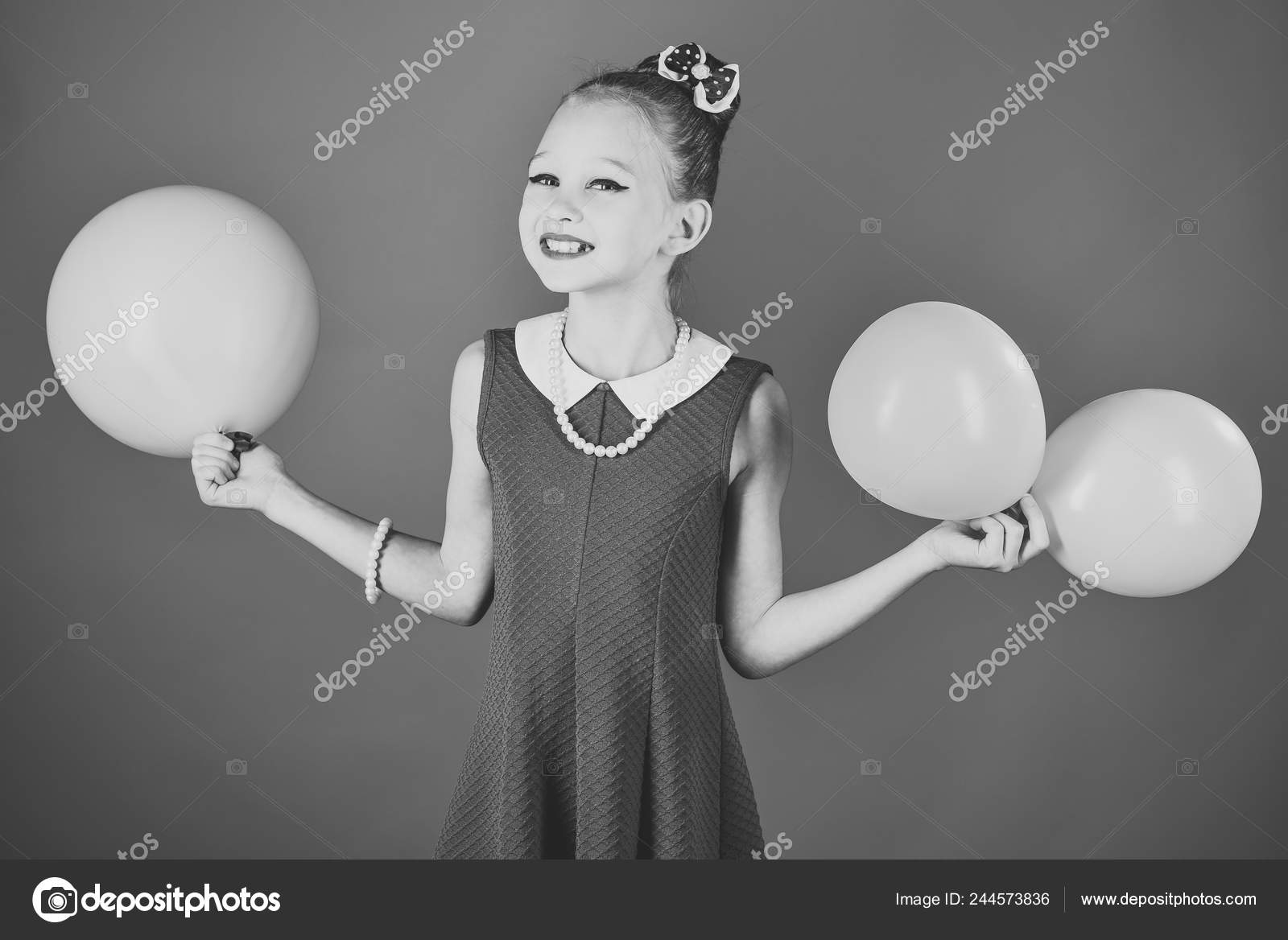 Beauty And Fashion Punchy Pastels Small Girl Child With Party